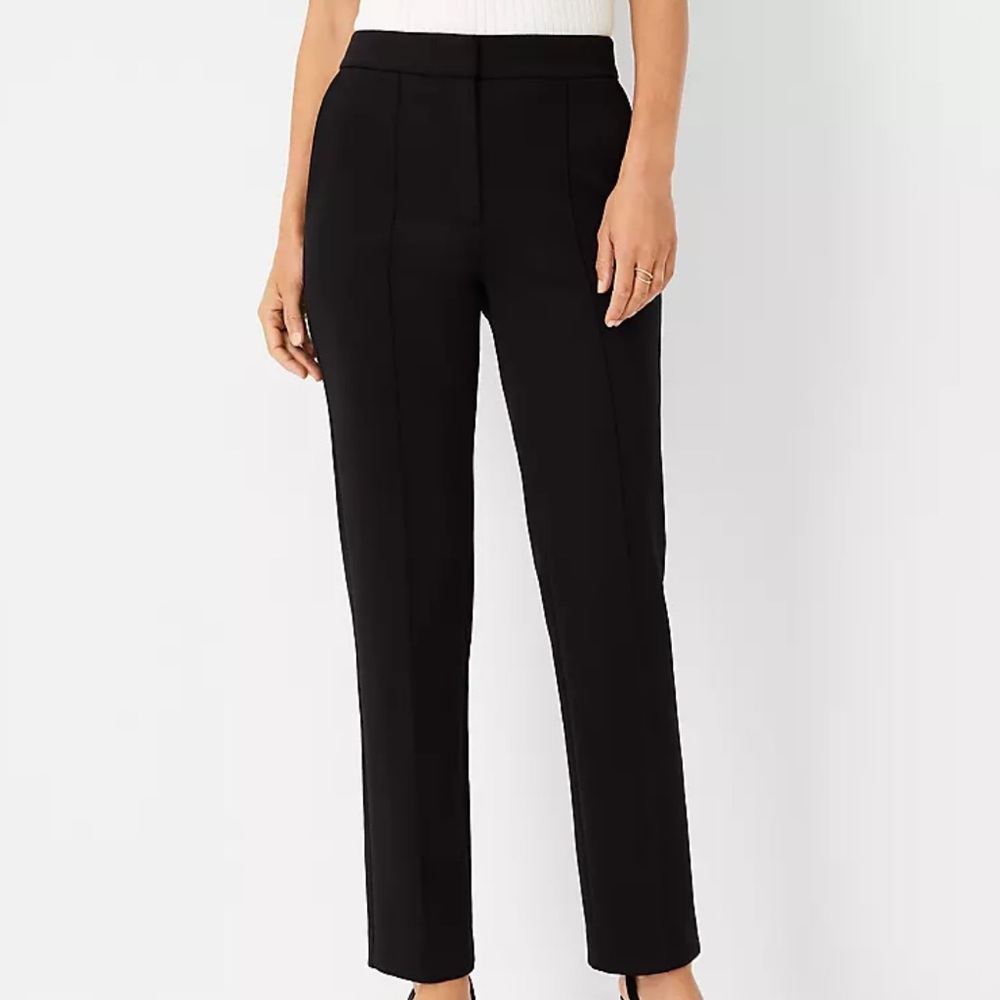 Ann Taylor Black Tailored Pant Trousers